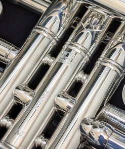 Bach 190S Stradivarius Silver 50th Anniversary Trumpet - Valve Block
