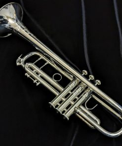 Bach 190S Stradivarius Silver 50th Anniversary Trumpet - Back