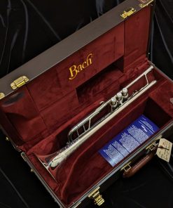 Bach 190S Stradivarius Silver 50th Anniversary Trumpet - Case Interior