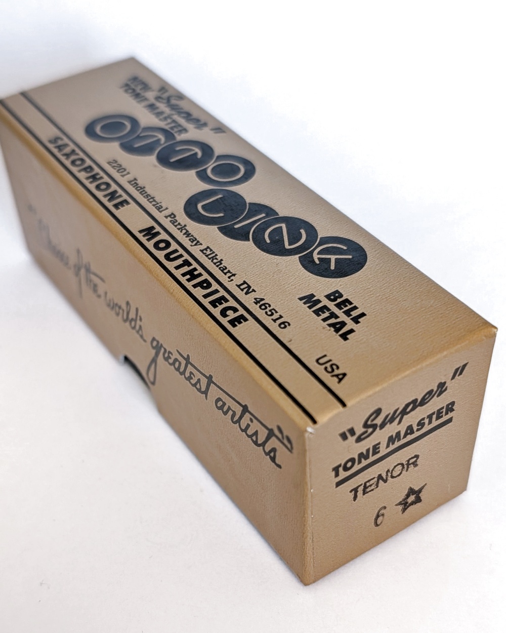 Otto Link Super Tone Master Tenor Sax Mouthpiece - by Theo Wanne - Box
