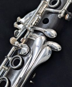 Used 2011 Buffet R13 Clarinet with Silver Keys - ProShop Overhauled - Left Hand Pinky