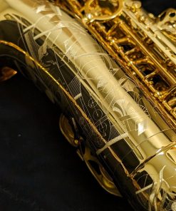 Selmer Paris Signature Alto Sax - Dark Lacquer - Engraving