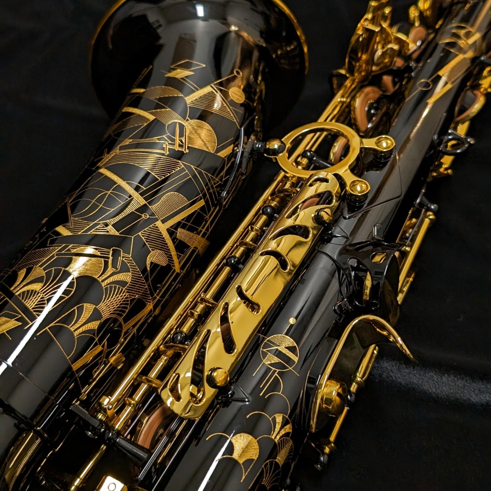 Selmer Paris Signature Alto Sax - Black Lacquer - Engraving