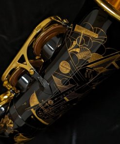 Selmer Paris Signature Alto Sax - Black Lacquer - Engraving