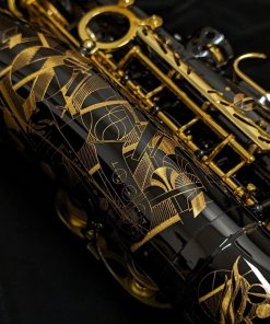 Selmer Paris Signature Alto Sax - Black Lacquer - Engraving