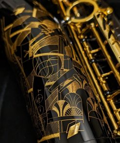 Selmer Paris Signature Alto Sax - Black Lacquer - Engraving