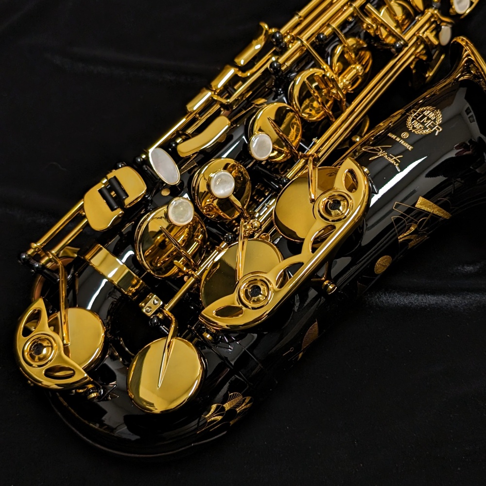 Selmer Paris Signature Alto Sax - Black Lacquer - Keyguards