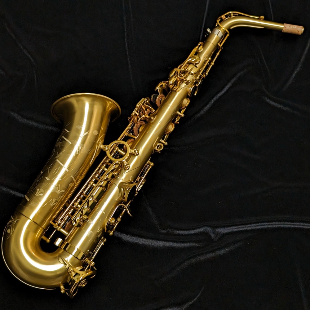 Selmer Paris Signature Alto Sax - Brushed Lacquer - Back
