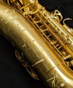 Selmer Paris Signature Alto Sax - Brushed Lacquer - Engraving