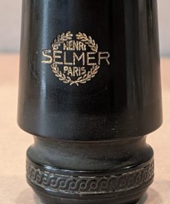 Vintage Selmer Paris Air Flow Alto Sax Mouthpiece - Scroll Shank - C* - Logo