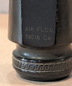 Vintage Selmer Paris Air Flow Alto Sax Mouthpiece - Scroll Shank - C* - Table Marking