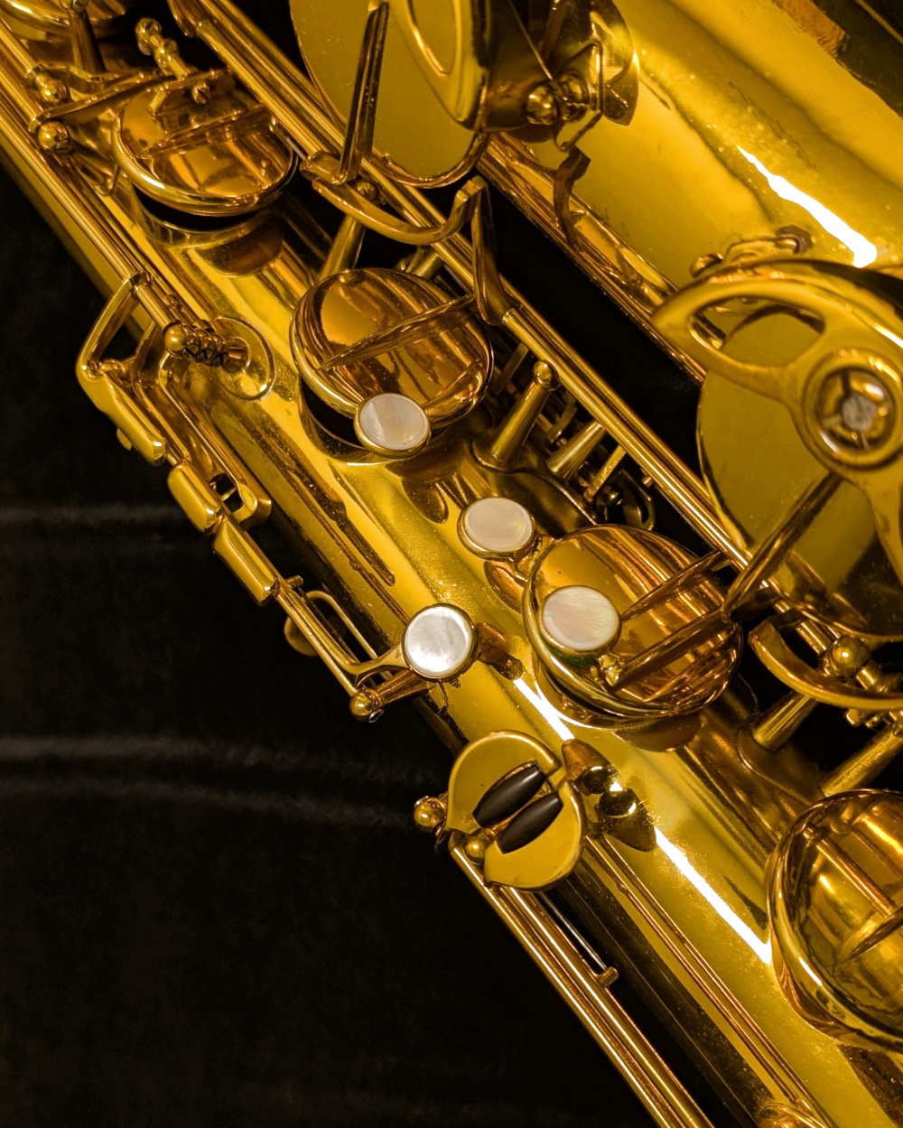 1960 Selmer Paris Mark VI Low A Bari Sax - Relacquered - #87556 - Right Hand