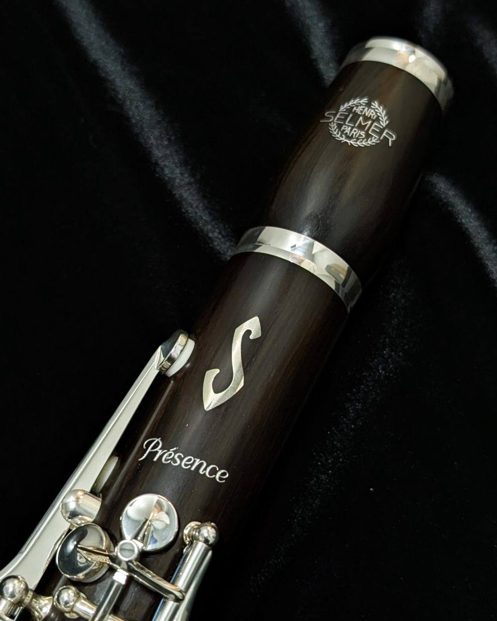 Selmer Presence (2nd Gen) Clarinet - with Left Hand Eb Lever - Logo