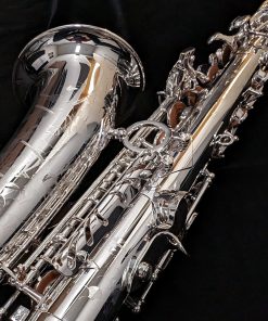 Selmer Paris Signature Alto Sax - Silver Plated - Back of Body