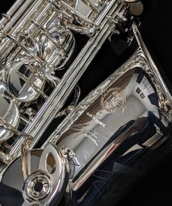 Selmer Paris Signature Alto Sax - Silver Plated - Logo