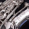 Selmer Paris Supreme Alto Sax - Silver Plated - Logo