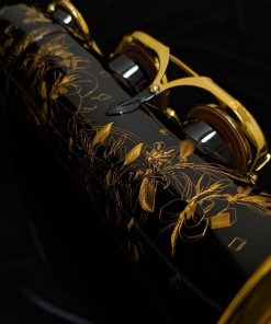 Selmer Paris Supreme Tenor Sax - Black Lacquer 94BL - Engraving
