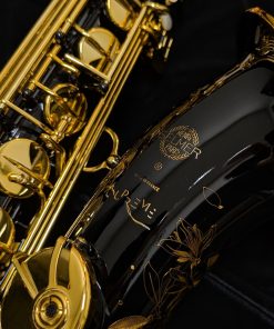 Selmer Paris Supreme Tenor Sax - Black Lacquer 94BL - Logo