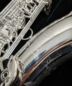 Selmer Paris Supreme Tenor Sax - Silver Plated - Logo