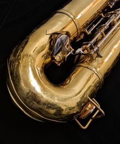 Used Armstrong Low Bb Bell Bari Sax #N247003 - Bow