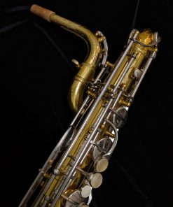 Used Armstrong Low Bb Bell Bari Sax #N247003 - Left Hand Stack