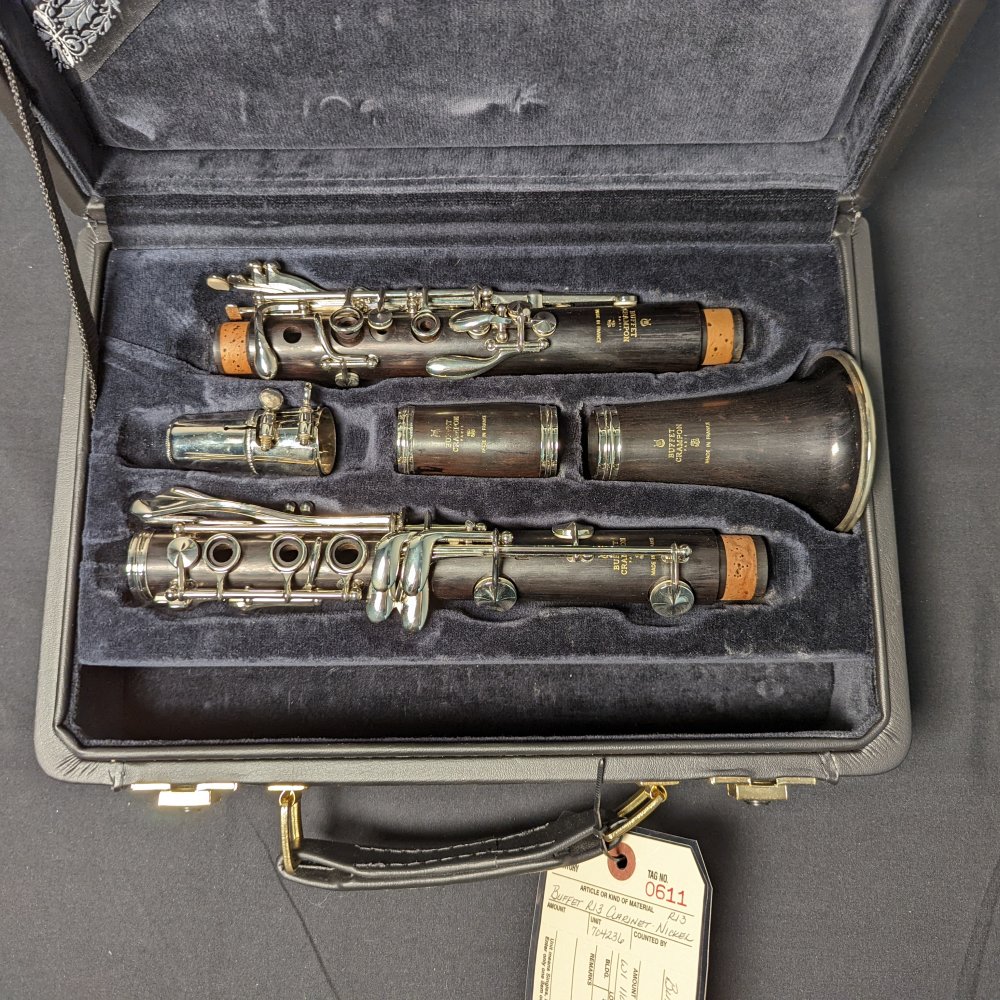 Used Buffet R13 Clarinet - 1 Year Old (2020), Nickel Keys