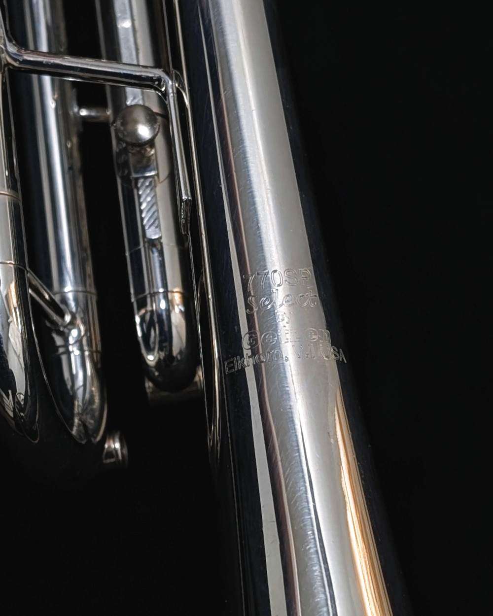 Used Getzen 700 Series Trumpet - 770SP Select - Logo