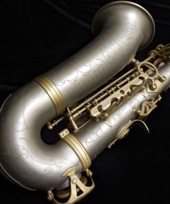 Lightly Used Kessler Custom 'Handmade NS' Alto Sax - Nickel Silver - Engraving