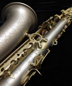Lightly Used Kessler Custom 'Handmade NS' Alto Sax - Nickel Silver - Engraving