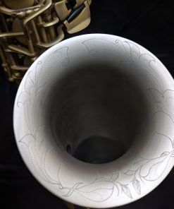 Lightly Used Kessler Custom 'Handmade NS' Alto Sax - Nickel Silver - In bell