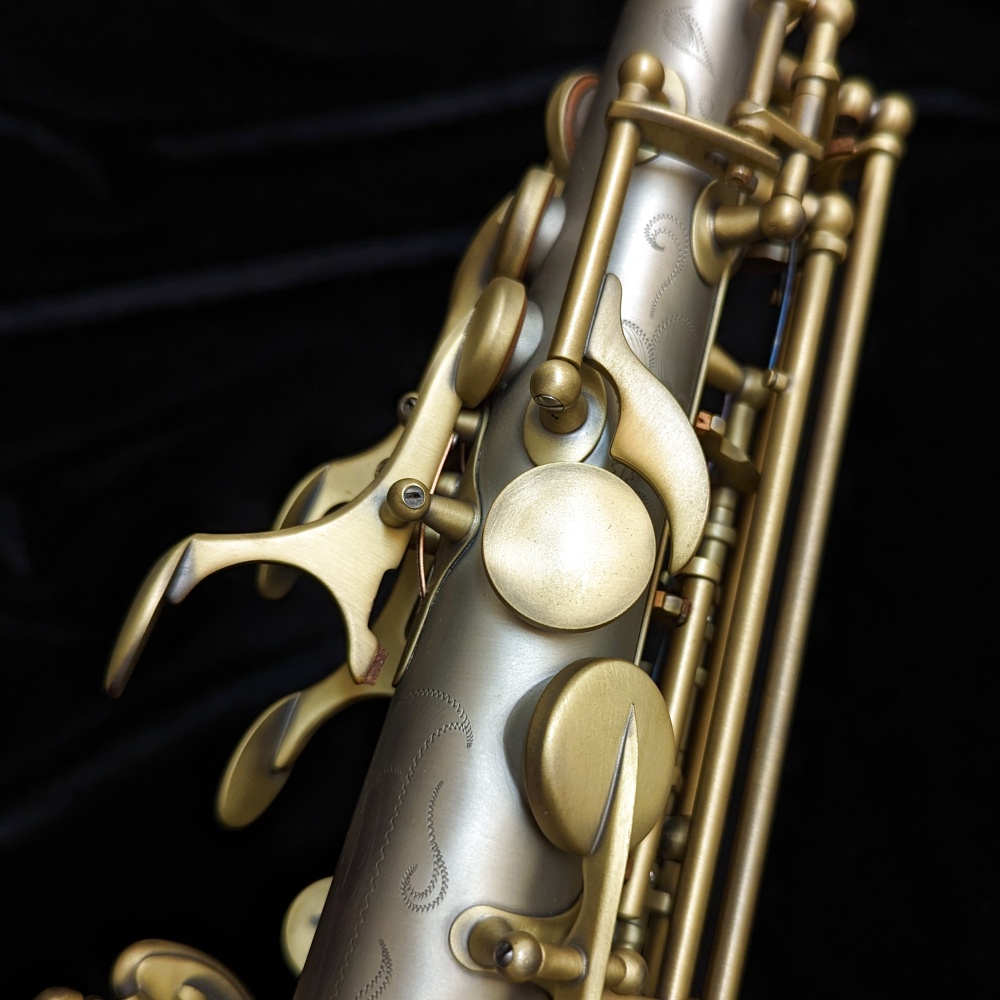 Lightly Used Kessler Custom 'Handmade NS' Alto Sax - Nickel Silver - Octave
