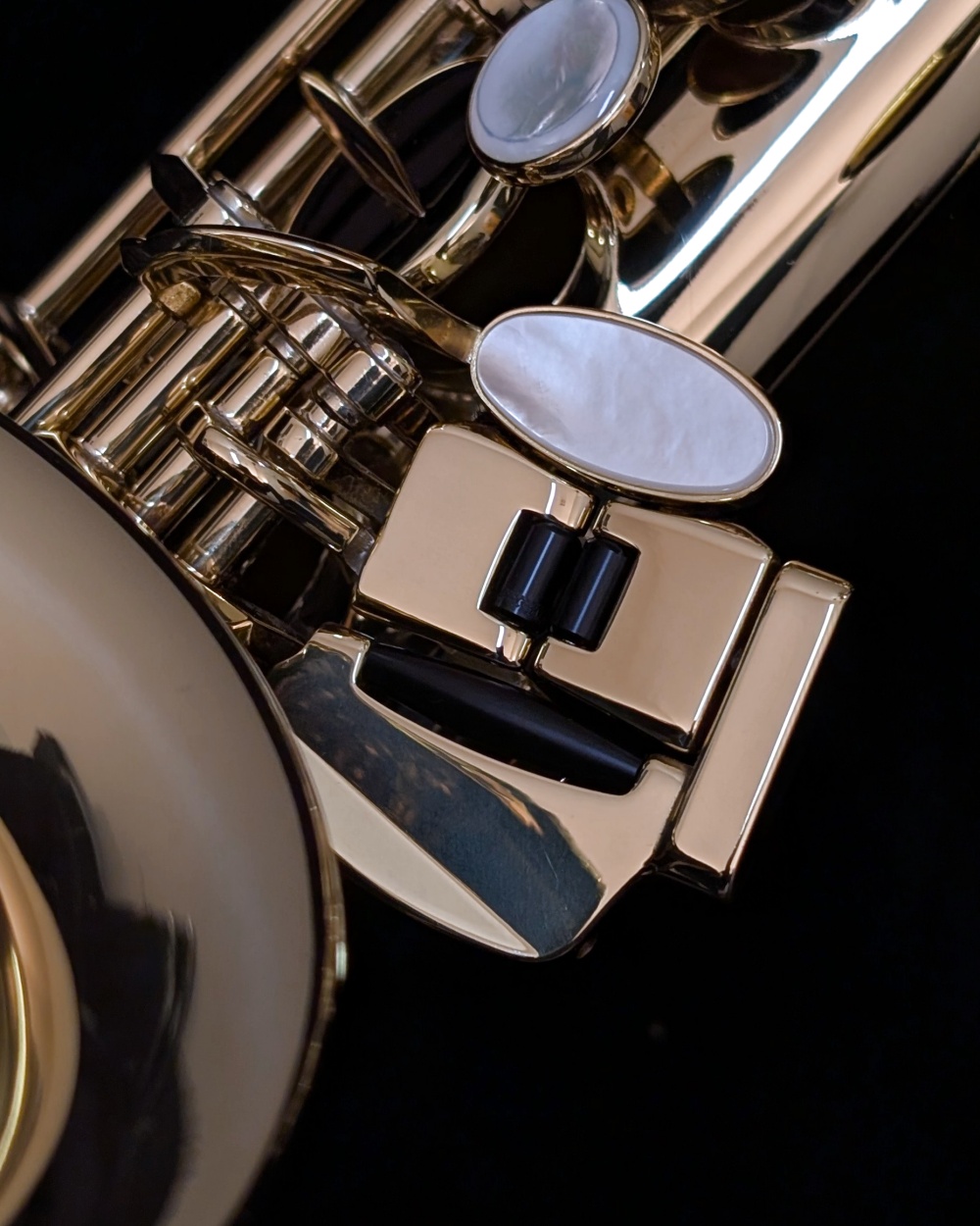 Used Selmer Paris Axos Alto Sax (1st Gen - SeleS) - Left Hand Pinky