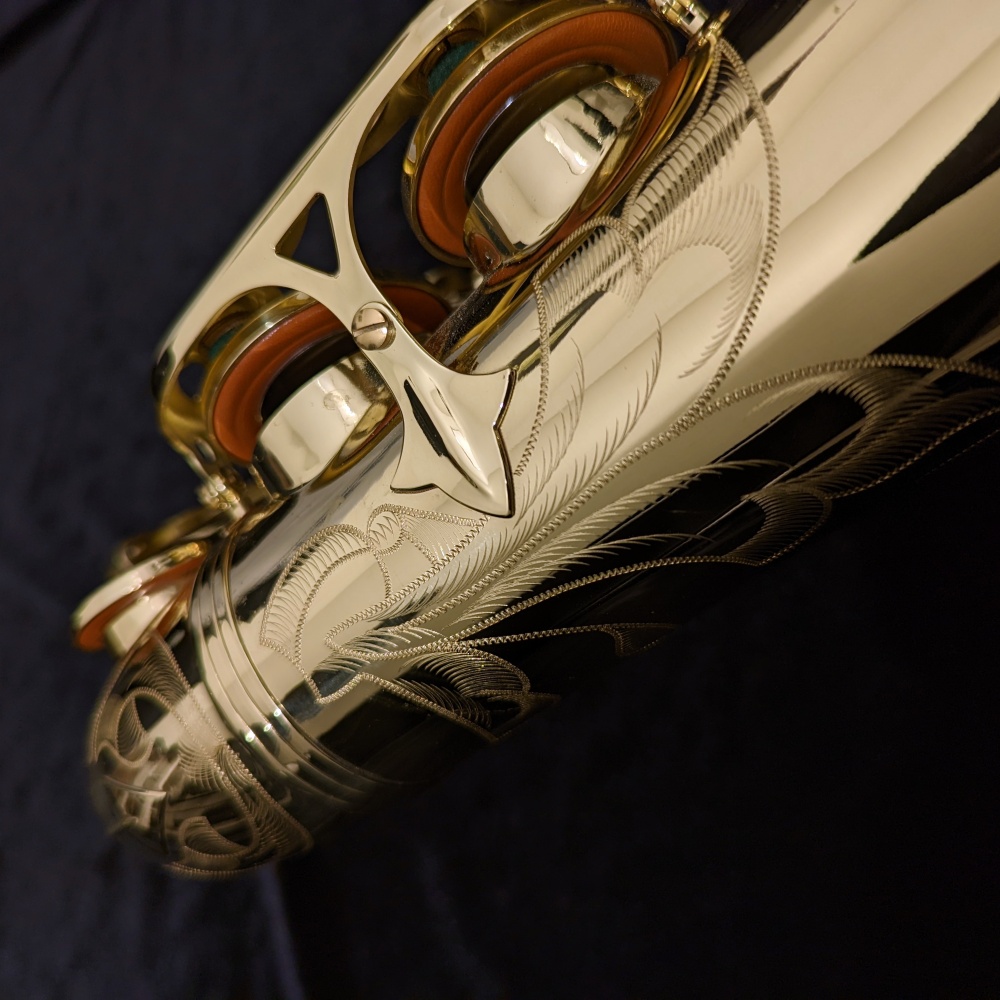 Used Selmer Paris Series III Alto Sax #610284 - Engraving View 2