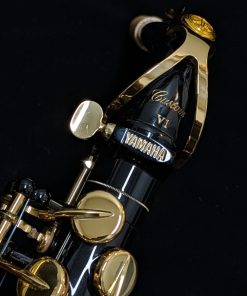 Used Yamaha Custom EX Black Alto Sax - YAS-875EXIIB #F11731 - V1