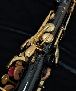 Used Yamaha Custom EX Black Alto Sax - YAS-875EXIIB #F11731 - Palm Keys