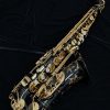 Used Yamaha Custom EX Black Alto Sax - YAS-875EXIIB #F11731 - Sax