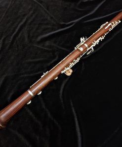 Lightly Used Yamaha Custom 841LKT Kingwood Oboe - Back of Oboe