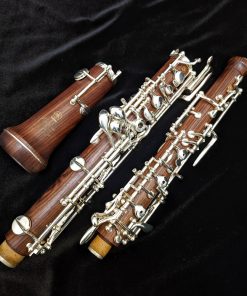 Lightly Used Yamaha Custom 841LKT Kingwood Oboe - Instrument Disassembled