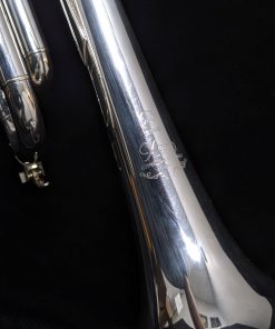 Used Yamaha 8345IIRS Xeno Trumpet #563663 - Logo