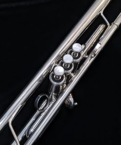 Used Yamaha 8345IIRS Xeno Trumpet #563663 - Top View