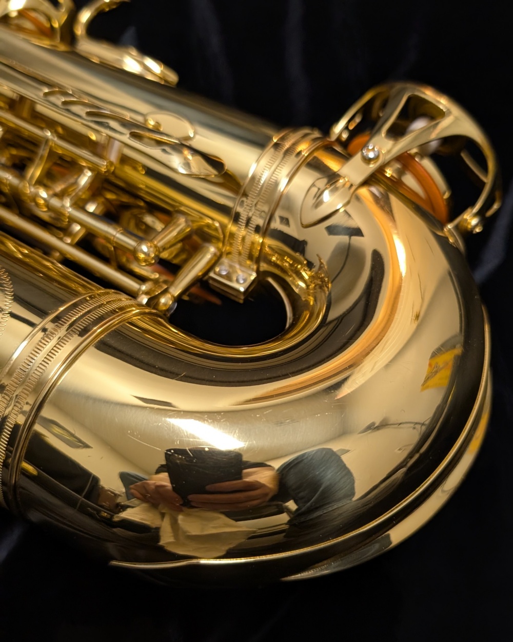 Used Yanagisawa A901 Alto Sax #00330435 - Bow