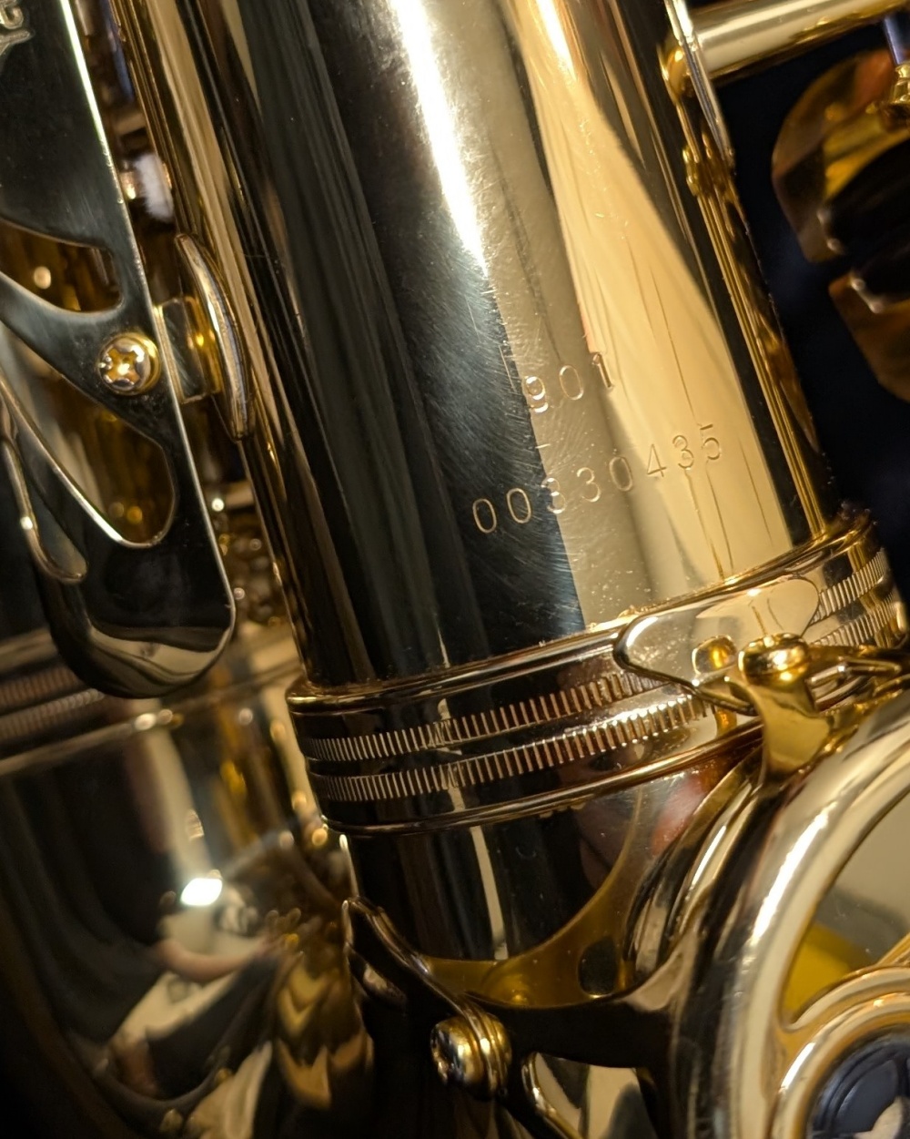 Used Yanagisawa A901 Alto Sax #00330435 - Serial