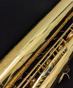 Used Yanagisawa BWO10 Bari Sax #00397087 - Back side of bell
