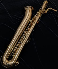 Lightly Used Yanagisawa B902 Bronze Bari Sax #00239879 - Back of Sax