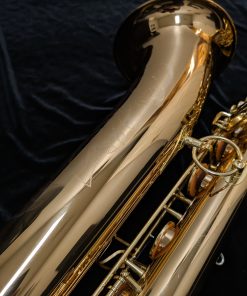Lightly Used Yanagisawa B902 Bronze Bari Sax #00239879 - Back of Bell