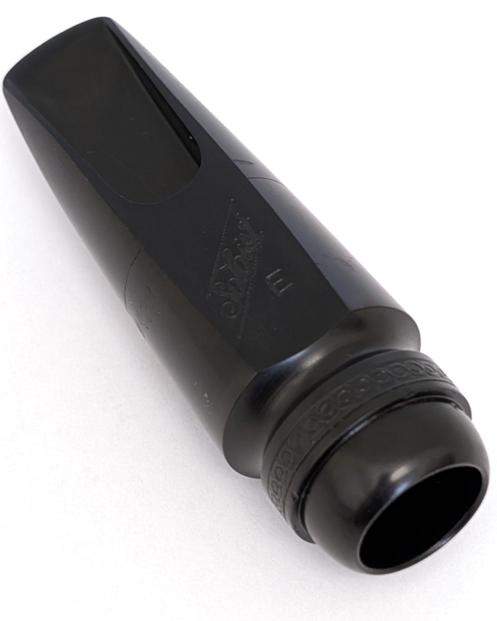 Vintage Selmer Paris Short Shank Soloist Alto Sax Mouthpiece - E Facing (Original) - Table