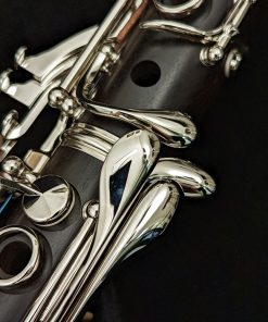Closeout YCL-400AD Yamaha Intermediate Wood Clarinet - Left Hand Pinky Keys