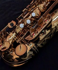 Yamaha Custom Z Alto Sax - Dark Amber Lacquer - Keyguards