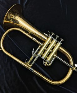 Lightly Used Yamaha 631G Flugel Horn #431748 - Horn on Backside