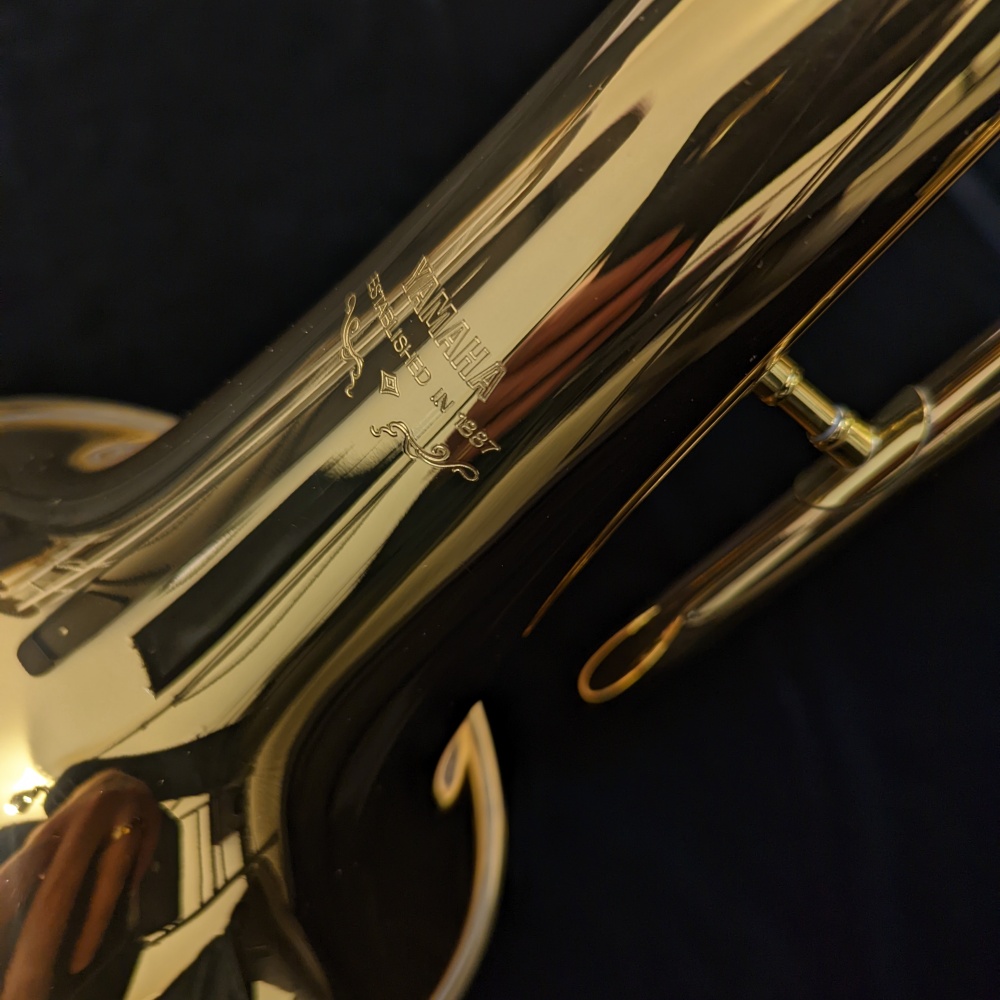 Lightly Used Yamaha 631G Flugel Horn #431748 - Logo on Bell